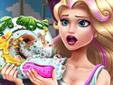 Игра Элли Моет Посуду Игра Элли Моет Посуду