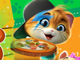 Игра 44 Котёнка: Пицца Игра 44 Котёнка: Пицца
