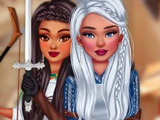 Игра Дизайн: Принцессы Воины Игра Дизайн: Принцессы Воины