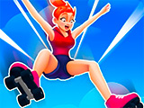 Игра Гонки на Роликах Игра Гонки на Роликах