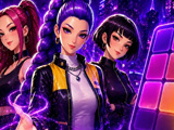 K-Pop 2048 with Huntrix