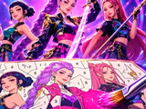 K-Pop Demon Hunters: Paint by Numbers