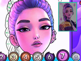 K-Pop Huntress: Color by Number