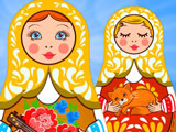 Игра Конструктор Матрёшки Игра Конструктор Матрёшки