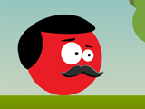 Игра Красный Шар: Мистер Усатик Игра Красный Шар: Мистер Усатик
