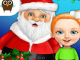 Игра Малышка Готовиться к Рождеству Игра Малышка Готовиться к Рождеству
