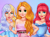 Игра Модница: Акварельное Фэнтезийное Платье Игра Модница: Акварельное Фэнтезийное Платье