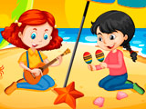 Игра Найди Отличия: На Пляже Игра Найди Отличия: На Пляже