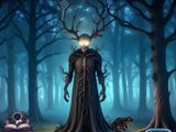 Dark Forest Night Escape