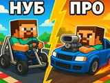 Noob vs Pro: Build a Car Noob vs Pro: Build a Car