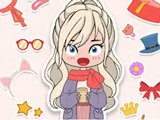 Игра Одевалки Кукол Чиби Игра Одевалки Кукол Чиби
