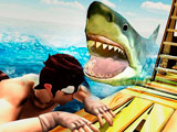 Игра Охота на Акул на Плоту Игра Охота на Акул на Плоту