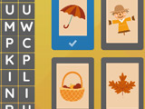 Autumn Words: Letter Soup