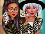 Игра Принцессы Диснея: Принты Животных Игра Принцессы Диснея: Принты Животных