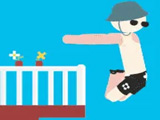 Игра Прыжки в Бассейн с Балкона Игра Прыжки в Бассейн с Балкона