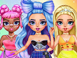 Игра Радужные Девушки: Одевалка Игра Радужные Девушки: Одевалка