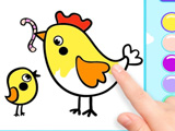 Игра Раскраска для Малышей 2 Игра Раскраска для Малышей 2
