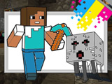 Minecraft Coloring 12 Pages Minecraft Coloring 12 Pages