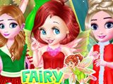 Игра Рождественские Наряды Феи Игра Рождественские Наряды Феи