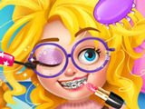 Игра Салон Макияжа для Девушки Ботаника Игра Салон Макияжа для Девушки Ботаника