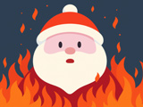 Santa on Fire Santa on Fire
