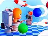 Игра Скибиди: Арена Туалетов с Булавой 3D Игра Скибиди: Арена Туалетов с Булавой 3D