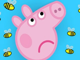 Игра Спаси Свинку Пеппу от Пчел Игра Спаси Свинку Пеппу от Пчел