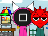 Игра Спрунки: Сквид Гейм Игра Спрунки: Сквид Гейм