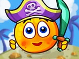 Игра Спрячь Апельсин: Пираты 2 Игра Спрячь Апельсин: Пираты 2