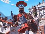 Игра Темнокожий Римский Солдат Игра Темнокожий Римский Солдат