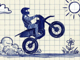 Stunt Bike 2D Paper Race