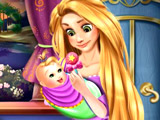 Игра Уход за Ребенком Рапунцель Игра Уход за Ребенком Рапунцель
