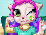 Игра Кошка Мила в Больнице Игра Кошка Мила в Больнице