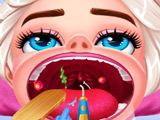 Игра Лечить Горло Эльзе и Анне Игра Лечить Горло Эльзе и Анне