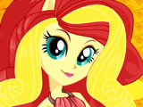 Rainbow Rocks: Sunset Shimmer Dress Up