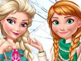 Игра Зимняя Мода Эльзы и Анны Игра Зимняя Мода Эльзы и Анны