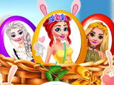 Игра Пасхальная Вечеринка Принцесс Игра Пасхальная Вечеринка Принцесс