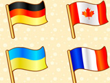Игра для Малышей: Флаги Игра для Малышей: Флаги