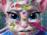 Игра Косметолог для Кошки Анжелы Игра Косметолог для Кошки Анжелы