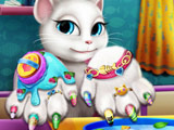 Игра Спа-маникюр для Анжелы Игра Спа-маникюр для Анжелы