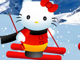 Hello Kitty Skiing Hello Kitty Skiing