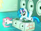 Cartoon: Pony Disco Cartoon: Pony Disco