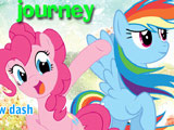 Pinkie and Rainbow Dash Journey