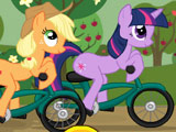 Little Pony Bike Racing Little Pony Bike Racing