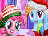 Игра Новогодняя Вечеринка Пони Игра Новогодняя Вечеринка Пони