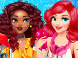 Игра Путешествие на Стиле от Принцесс Игра Путешествие на Стиле от Принцесс