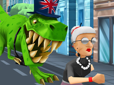 Игра Злая Бабушка: Лондон Игра Злая Бабушка: Лондон