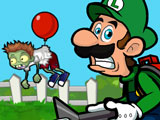Luigi Shoot Zombie